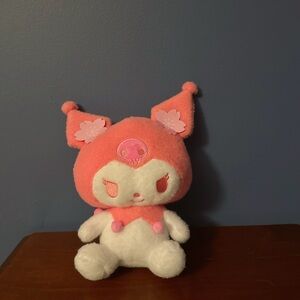 Sanrio Sakura Series 11” Pink Kuromi Cherry Blossom NWT